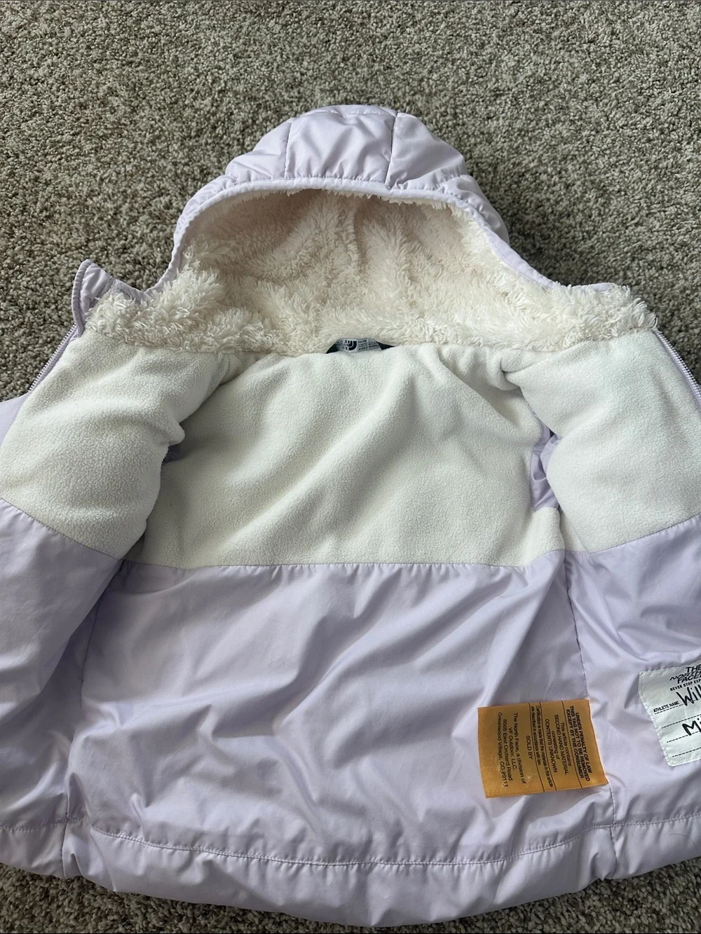 The North Face toddler puffer jacket